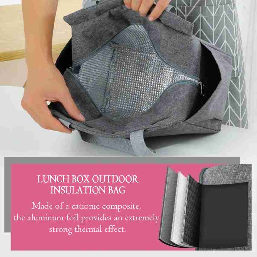 Lunch box with pockets on sale
