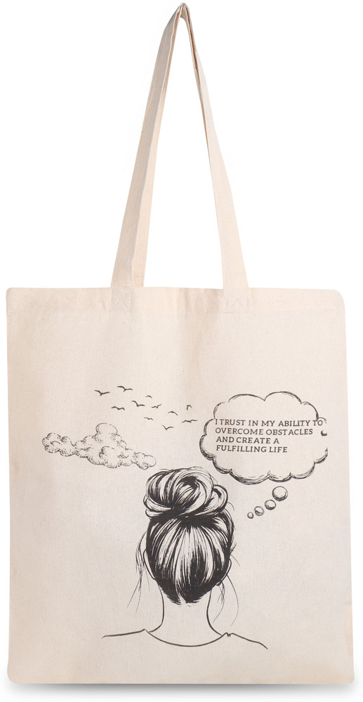 Flipkart HarveeGreen Trendy Canvas Tote Bags for Women College Bag for Girls Organic Cotton Shoulder Bag Shoulder Bag