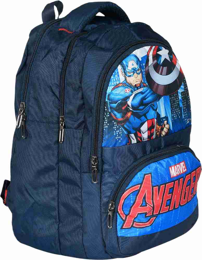 HOMESTIC Marvel Captain America Print School Bag Flipkart