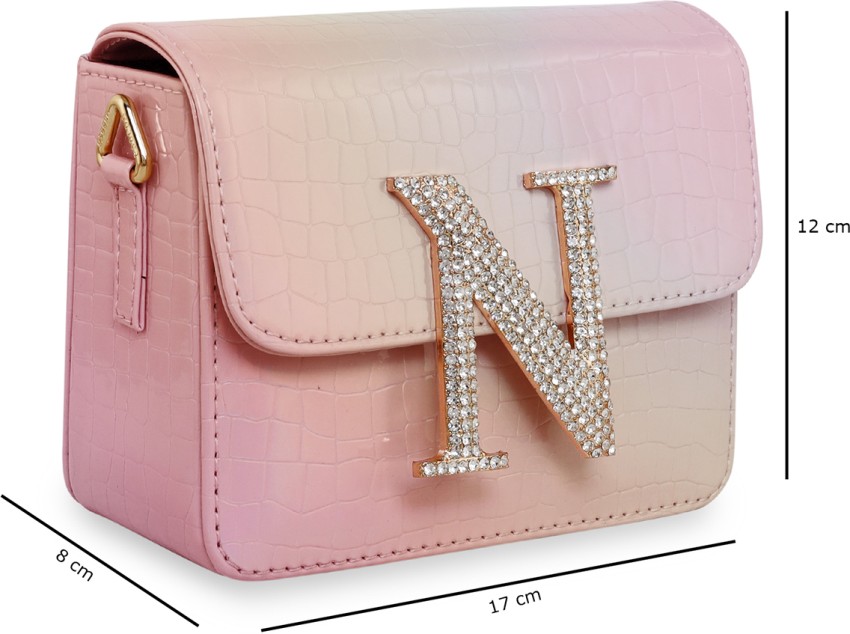 Buy ESBEDA Pink Solid Sling Bag - Handbags for Women 2611783