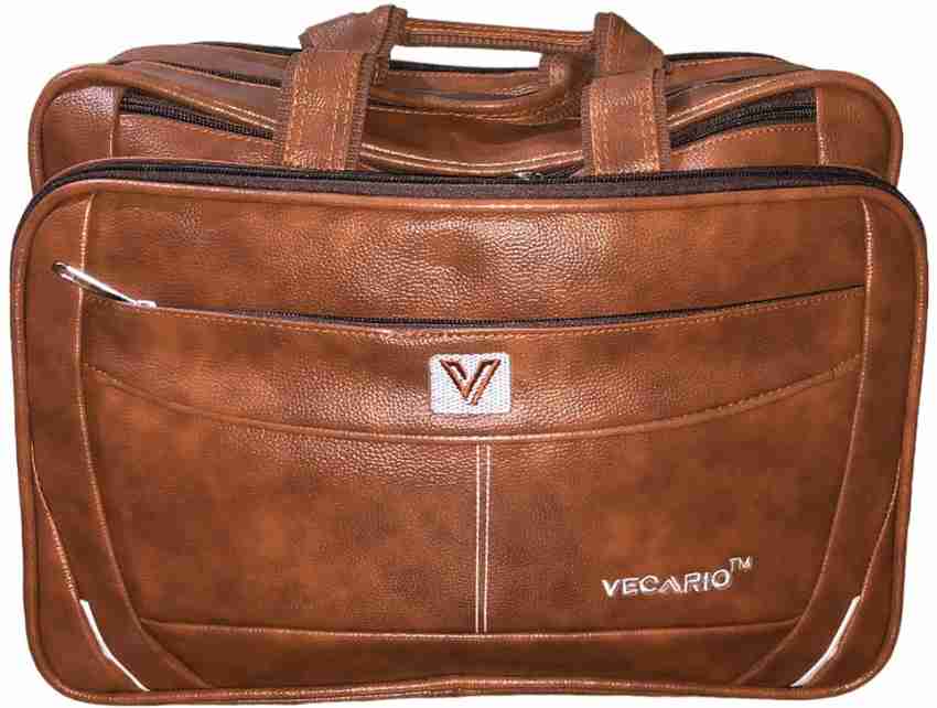 Flipkart vecario official leather bag for men and women Waterproof Multipurpose Bag Multipurpose Bag