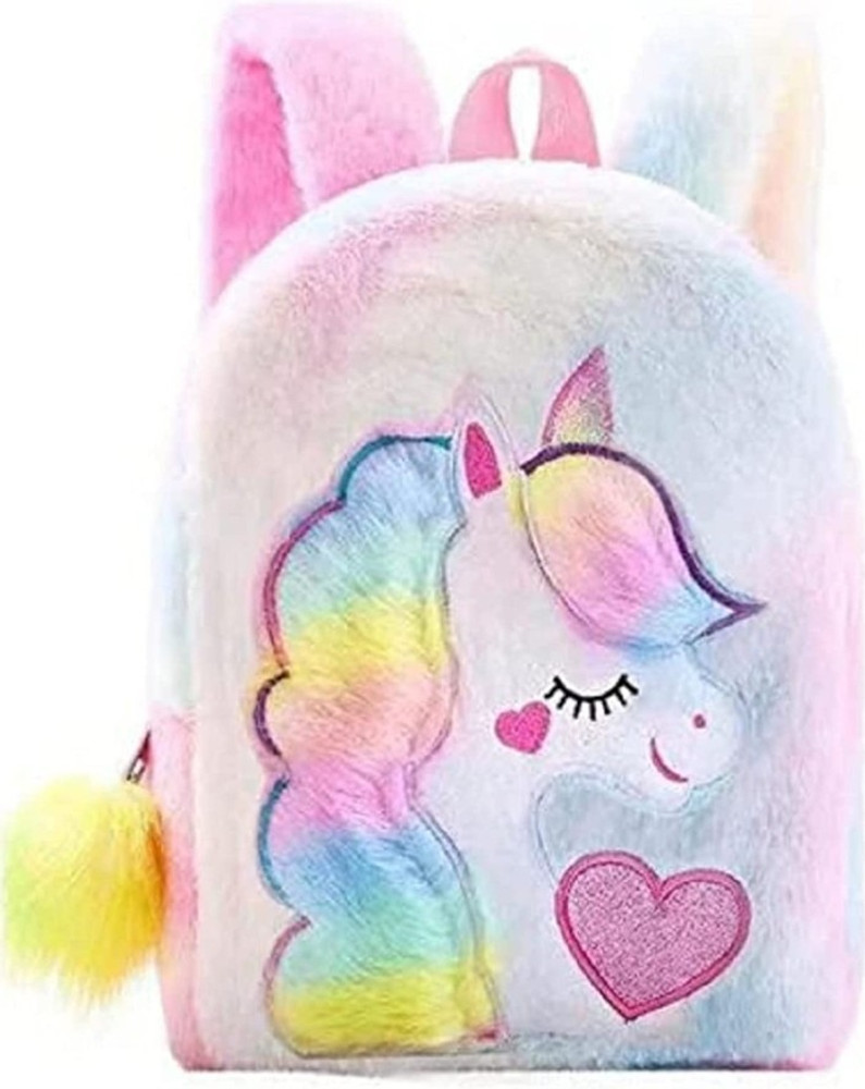Unicorn top fur bag