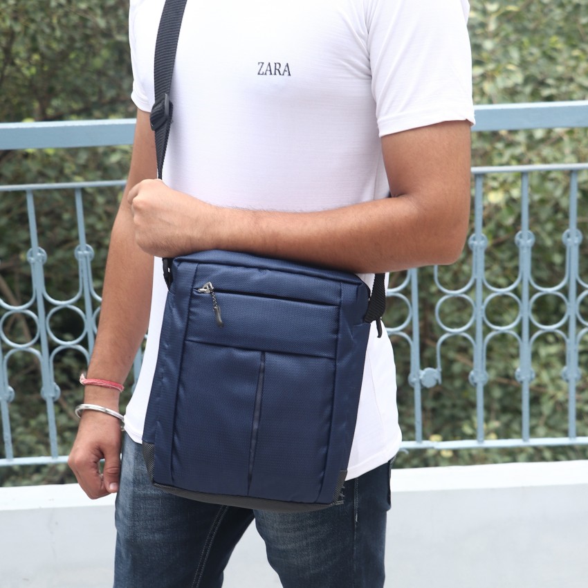 Zara Men's Nylon Shoulder Bag