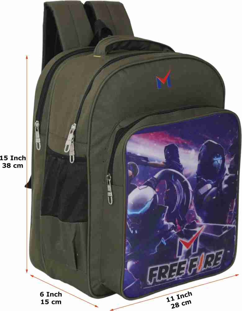 Free fire school online bag