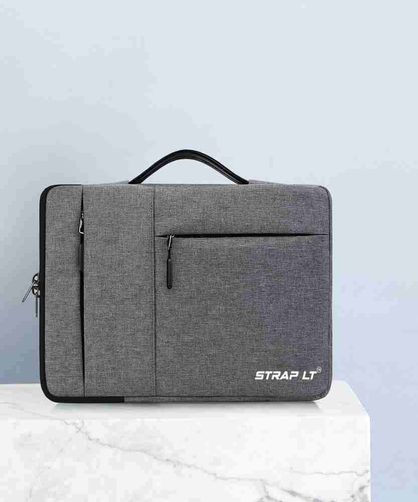 Flipkart Straplt 14.5 15 Inch Laptop Sleeve Bag Case Briefcase for Notebook Computer Ultrabook MacBook Air Pro Waterproof Protective Tables Case Laptop Sleeve Case Portable Handle Laptop Bag Dark ...