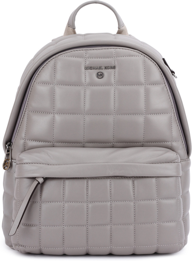 MICHAEL KORS 30T1S04B2T 081 OS 9.7 L Backpack Grey Price in India Flipkart