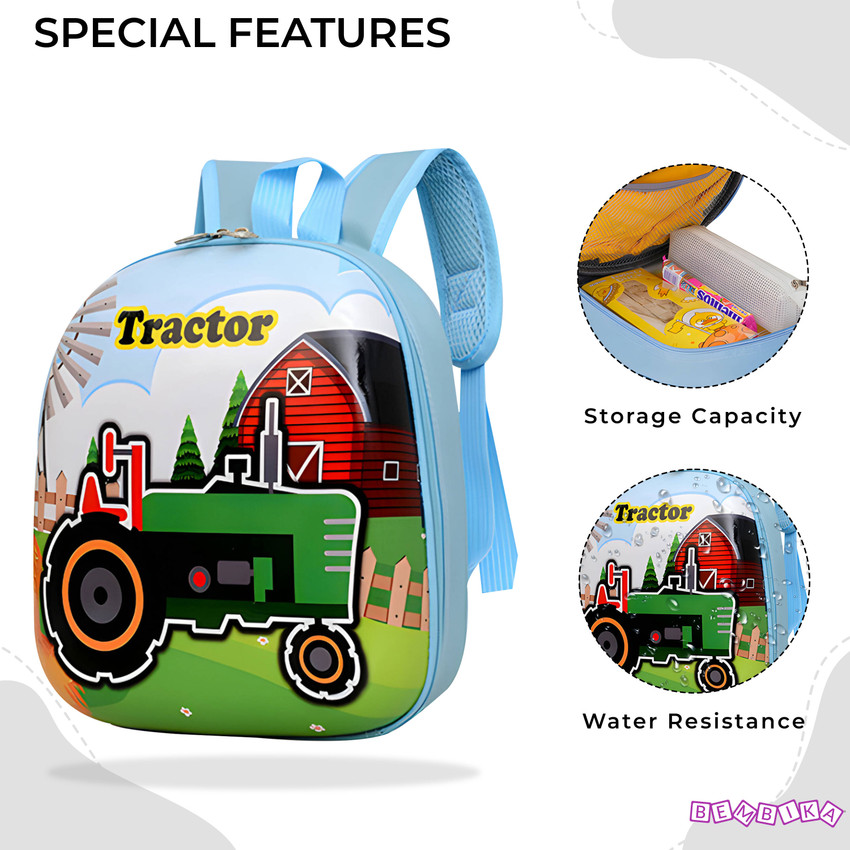 Bembika Kindergarten Cute Cartoon Kids School Bag for Boys and