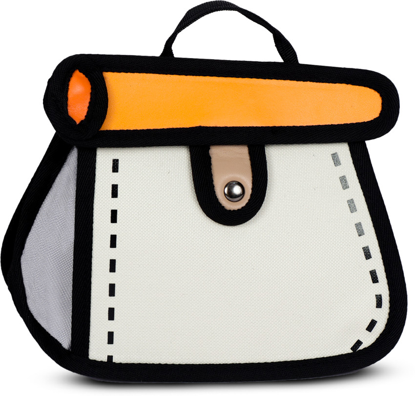 Flipkart REDHORNS 2D Anime Drawing Sling Bag for Girls Jump Style 3D Comic Cartoon Style Crossbody Sling Bag Sling Bag