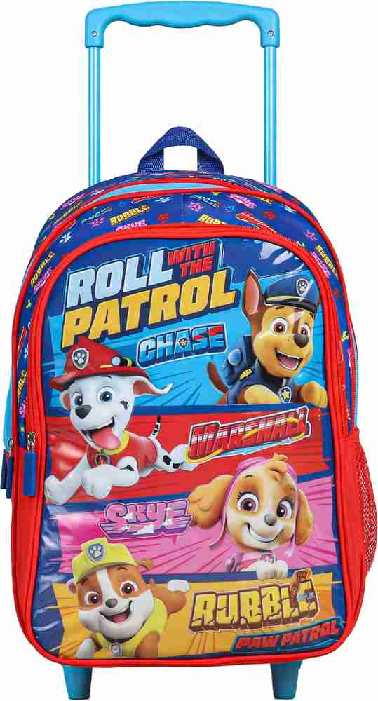 Paw patrol trolley school bag top