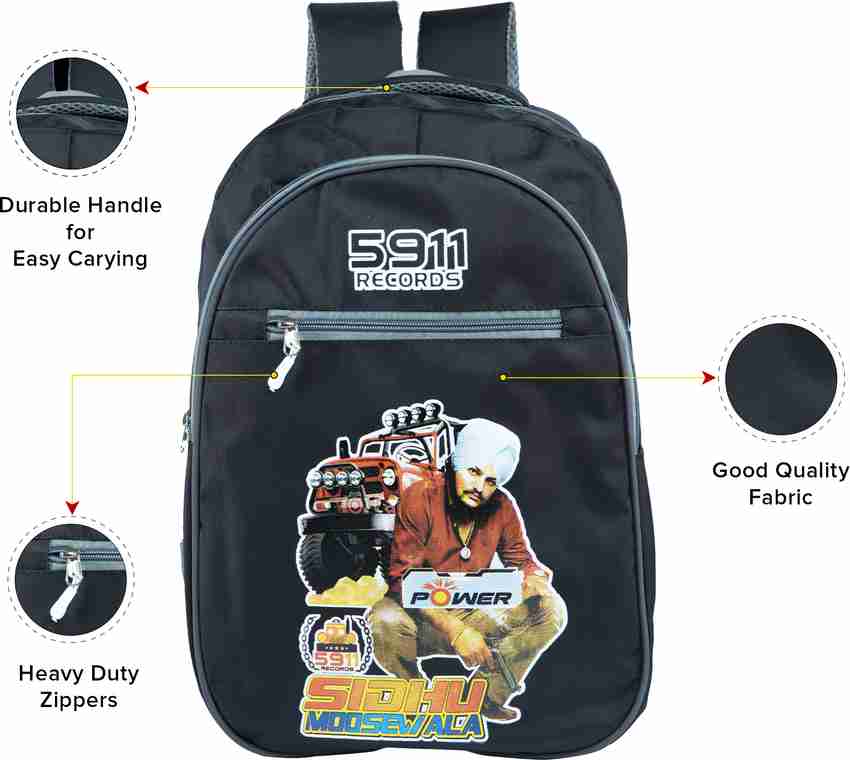 Flipkart Maglan Siddhu Moosa wala School bag backpack s for School Boys Girls Waterproof School Bag School Bag
