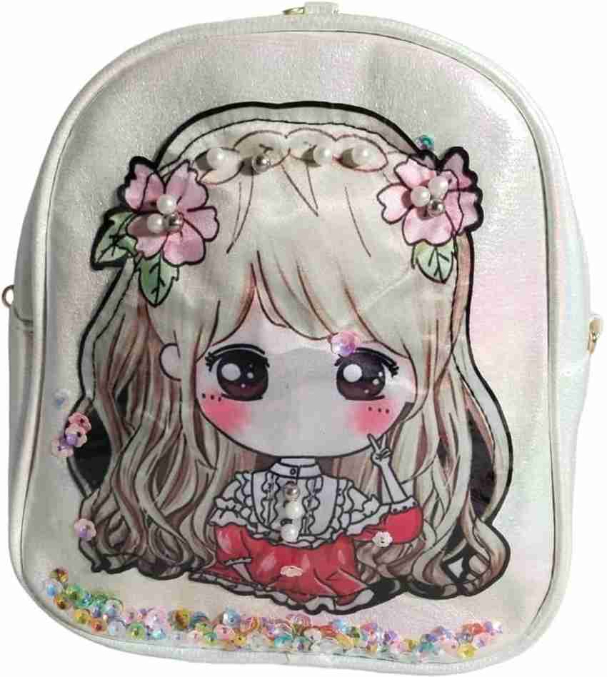 TEMSON Fancy Bags For Kids Glitter Print Cartoon Flipkart