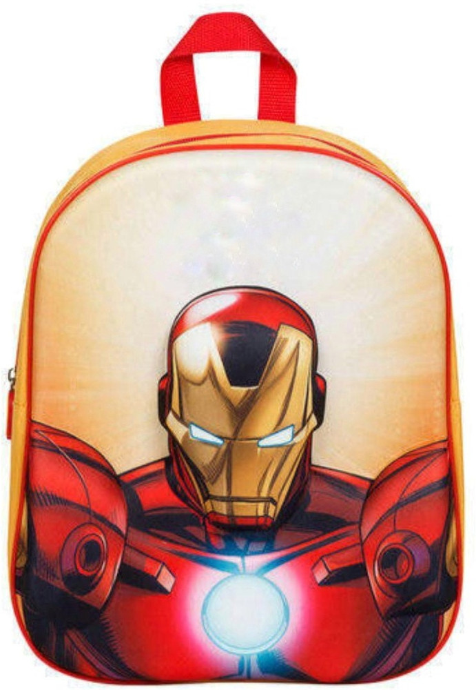 Flipkart shopncreate Iron man school kids bag School Bag School Bag