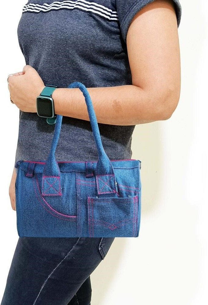 Flipkart THE PURANI JEANS TPJ Denim Hand bag for women stylish with Zip Handbags for Women Sling Bag Sling Bag