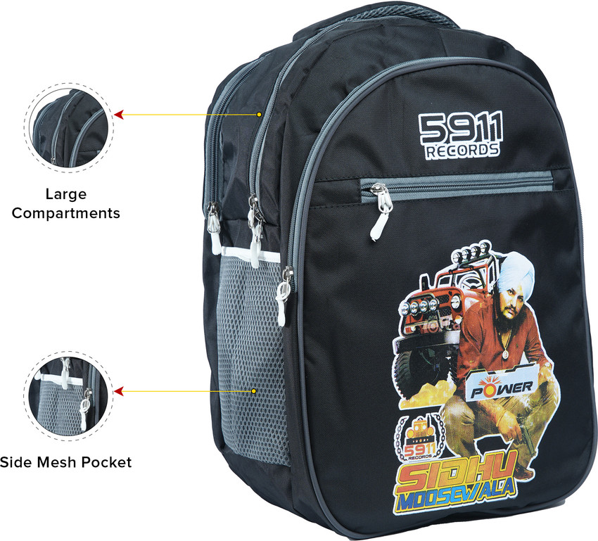 Flipkart Maglan Siddhu Moosa wala School bag backpack s for School Boys Girls Waterproof School Bag School Bag