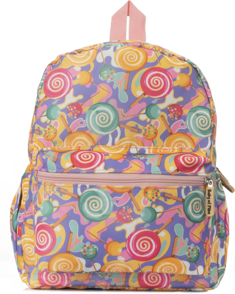 Flipkart Baby of Mine Kids Bag School Backpack For Boys Girls Water Resistant Bag Candy Print Waterproof School Bag School Bag