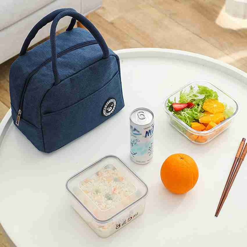 Harshitanjal Portable and Reusable Insulated Lunch/Storage  Bag for Office, School Waterproof Lunch Bag - Lunch Bag