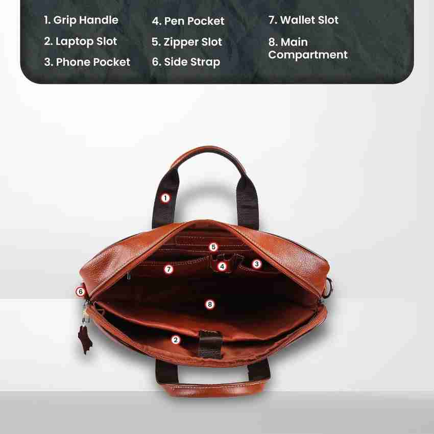 Innovative Casual Leather Bag for Men & Women