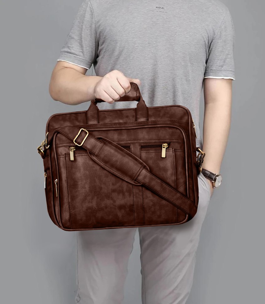 Buy Your Style Men Brown Messenger Bag Brown63 Online @ Best Price in India  | Flipkart.com