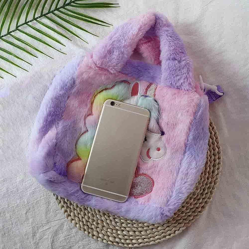 Furry side bag outlet