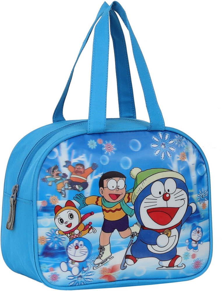 Coolest DORAEMON Lunch Tiffin Bag For School Waterproof Lunch Bag
