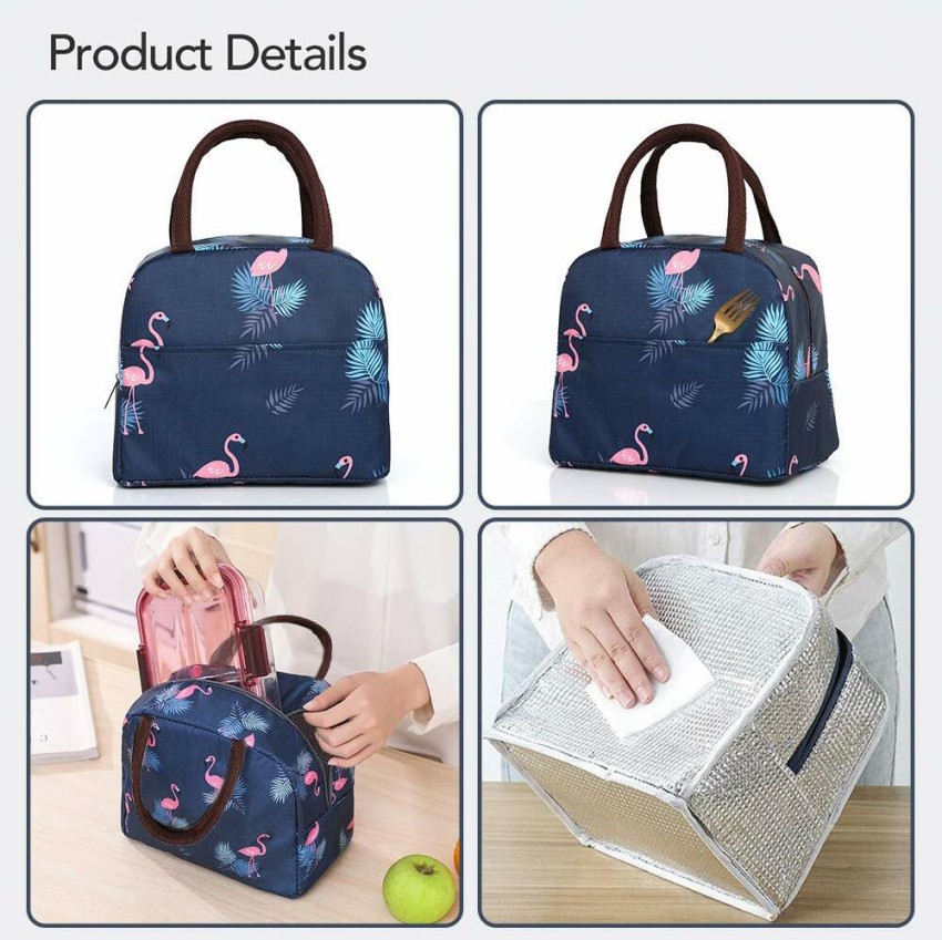 Urban Infotech Canvas Insulated Thermal Lunch Bag for Women  Waterproof Lunch Bag Waterproof Lunch Bag - Lunch Bag