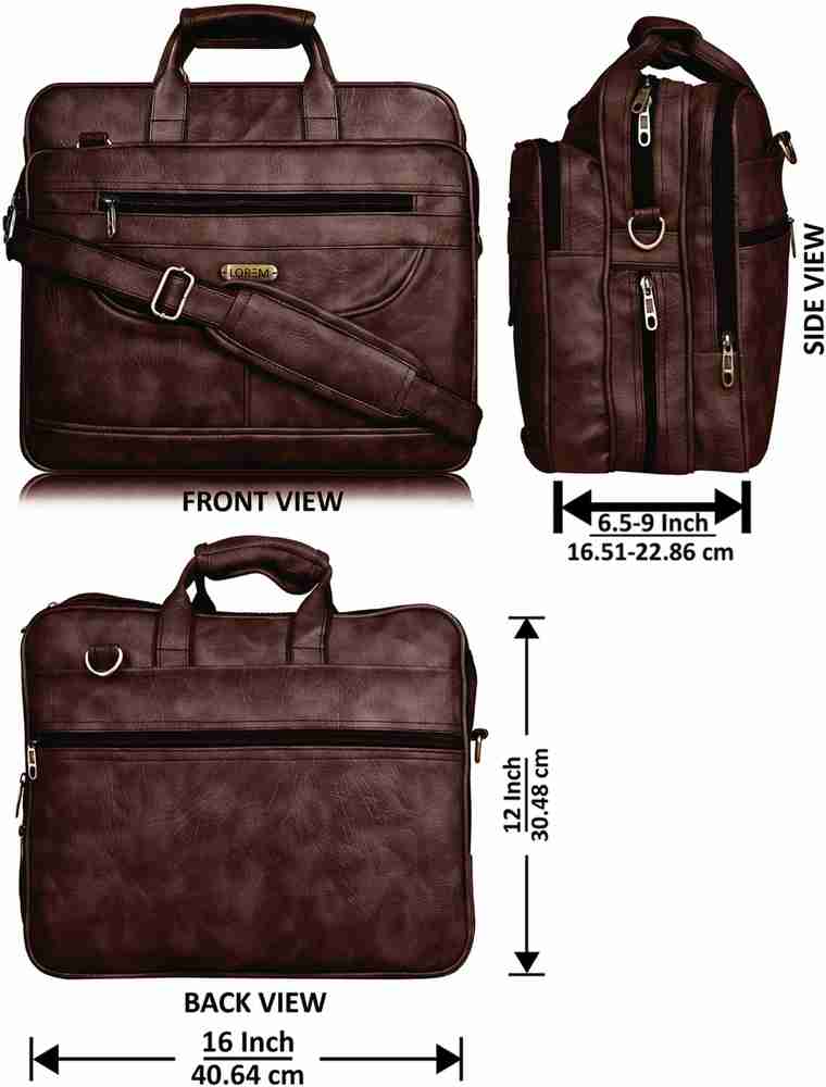 Mens faux leather bag clearance