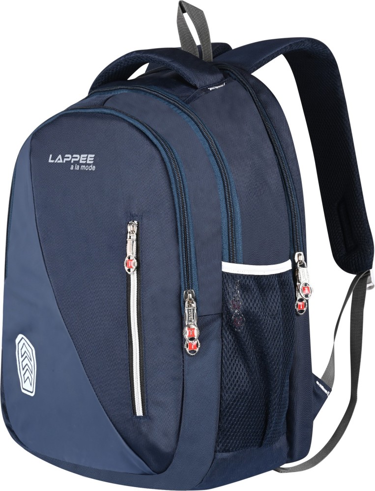 HALINO 7th to 10th Class Heavy duty tuff School backpack Bags Waterproof  fabric Stylish look for Boys & Girls (Expandable) 40 L Backpack Blue -  Price in India | Flipkart.com
