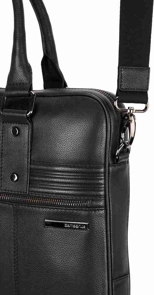 Flipkart Samsonite SAM Esquire Portfolio Men s and Women s Leather Messenger Bag Sling Bag Sling Bag