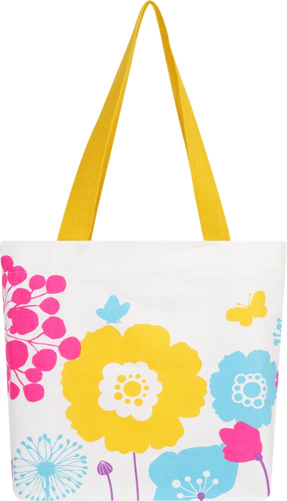 Heavy Canvas Tote Bag with Zip Top 