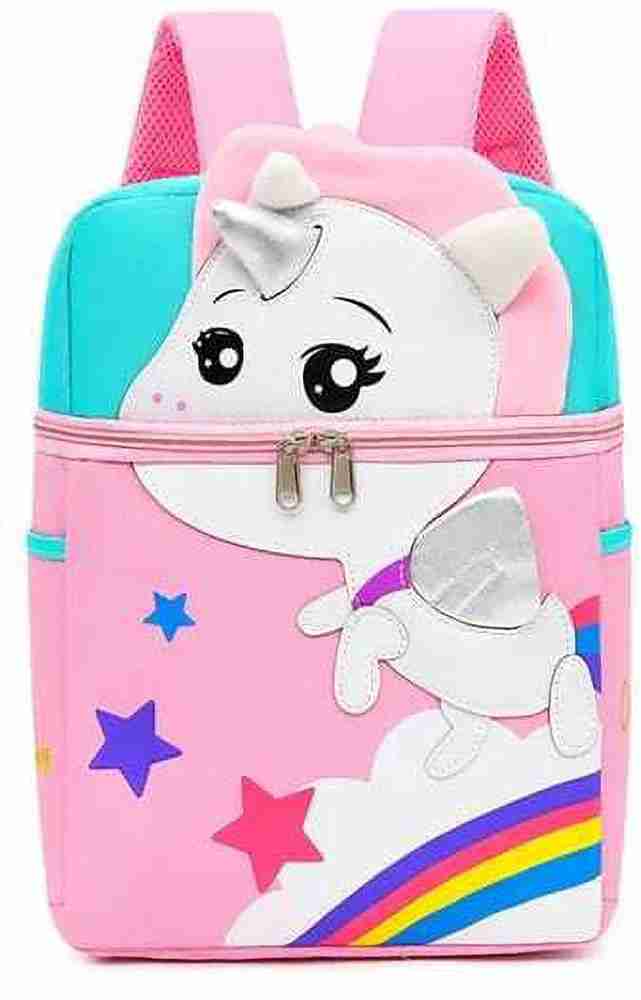 Flipkart The Simplifiers Horse with Horn Style School Bag Backpacks for Kids and Toddlers Waterproof School Bag School Bag