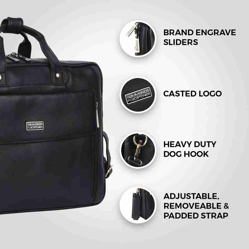 Hammonds flycatcher genuine leather 13 inch messenger bag deals