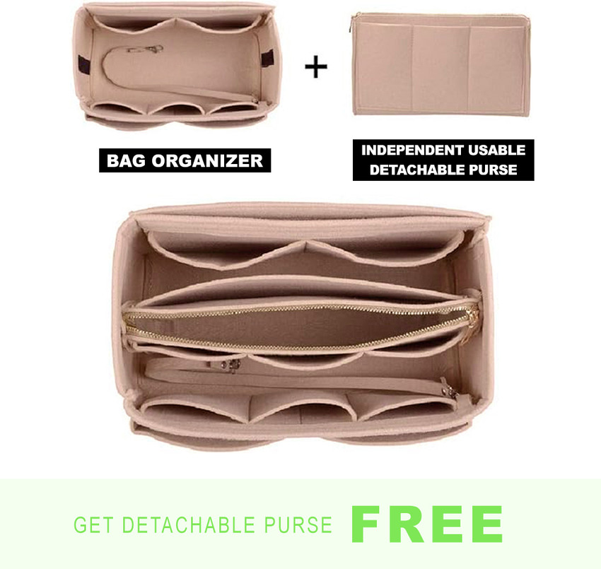 Flipkart BLISSO Handbag Organizer for Ladies Pouch Tote Bag Organizers Insert Multipurpose Bag Multipurpose Bag