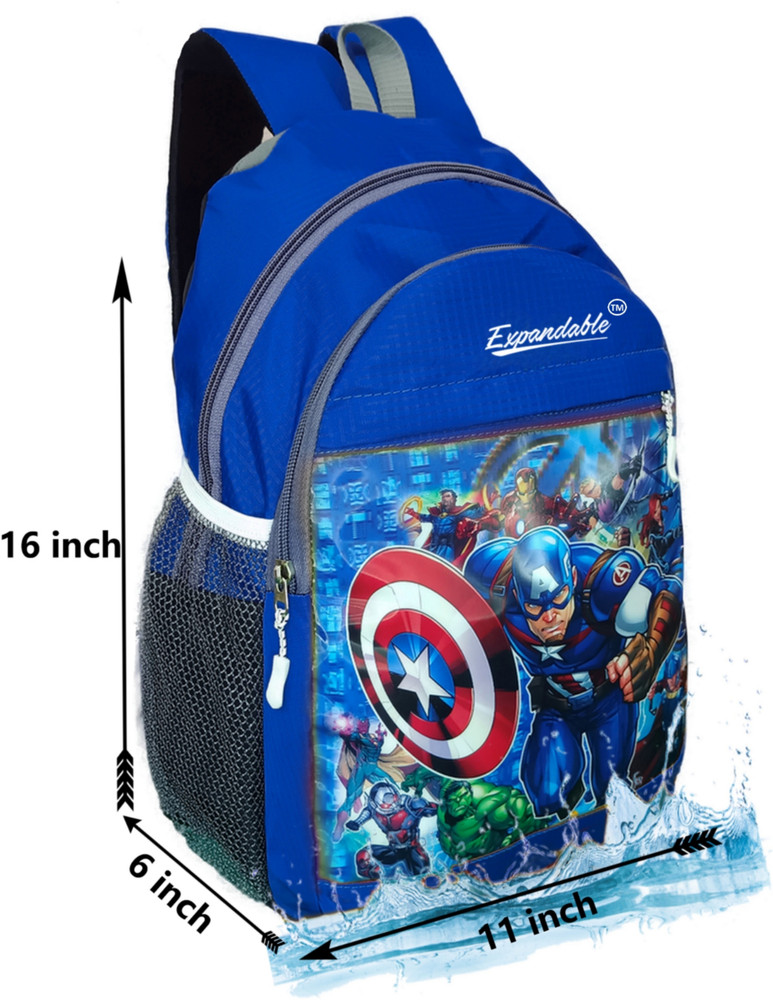 Avengers school bag on sale flipkart