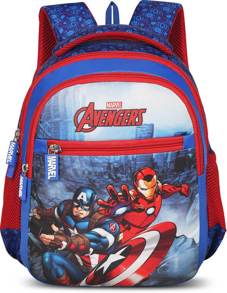 Flipkart Priority 12 Inch Marvel Avengers Printed School Bag