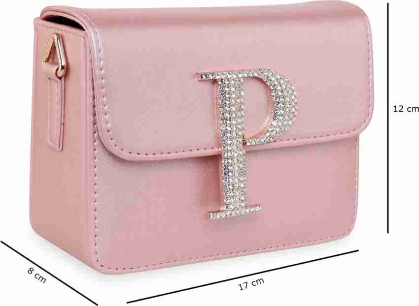 Buy ESBEDA Pink Solid Sling Bag - Handbags for Women 2611783