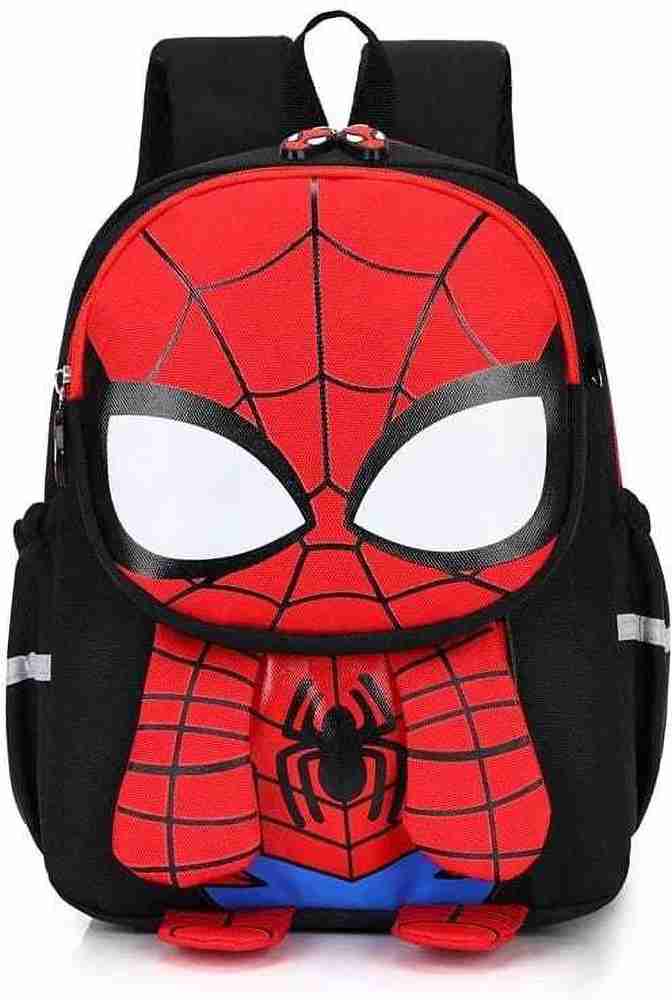 The Simplifiers Spiderman Face School Bag Backpacks for Kids and Toddlers Waterproof School Bag School Bag Flipkart