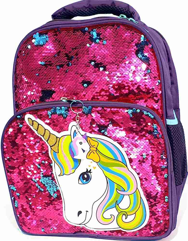 Unicorn book bags top