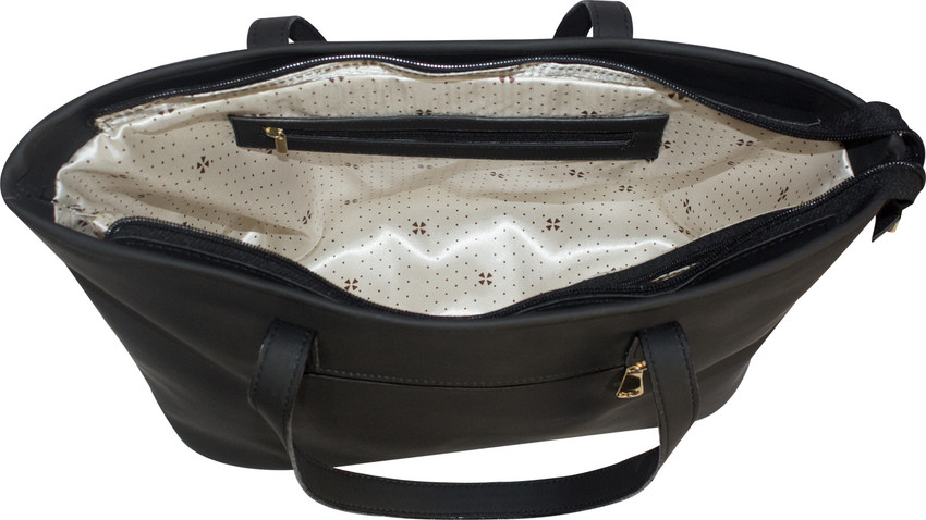 Flipkart aliosa Black Medium Size Women Handbag Ladies purse Waterproof Shoulder Bag Shoulder Bag
