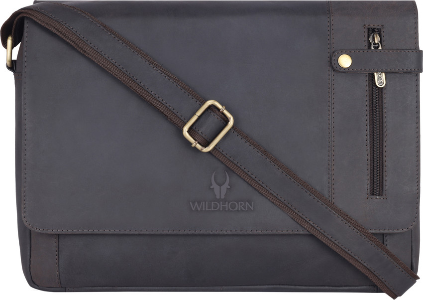 Wildhorn leather messenger bag store