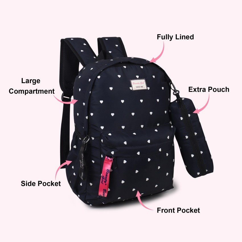 Hey Yoo Backpack for Girls Bookbag Cute School Bag