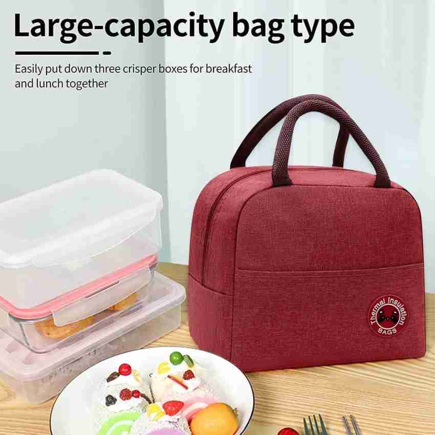 Lunch Bags for Women & Men Large Expandable Lunch Bag for Heat Preservation Accessories Large, Women's