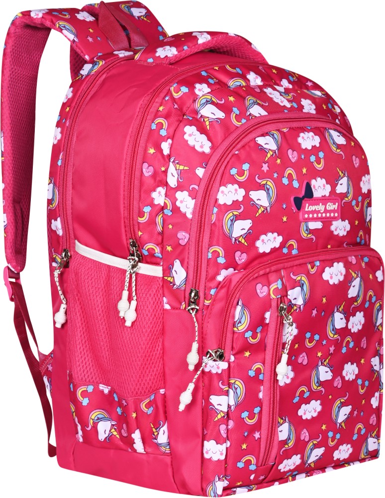 Topper Trendy Printed Laptop Backpack for Girls For School,  College, Office, Travel. Waterproof Backpack - Backpack