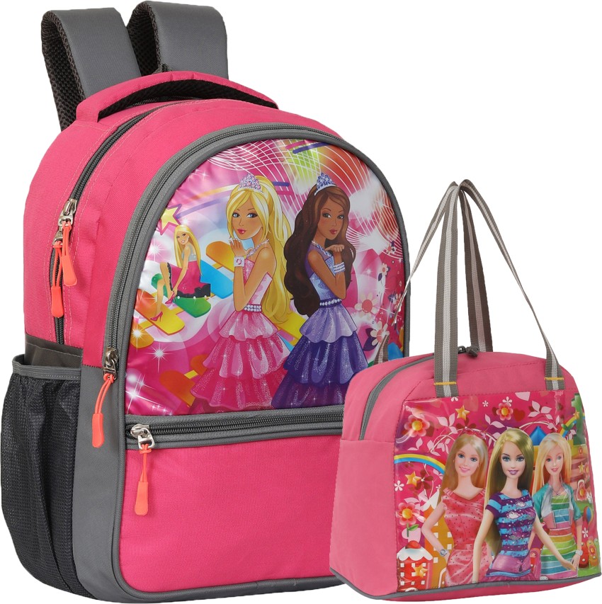 Kids Girls Barbie Backpack School Bag