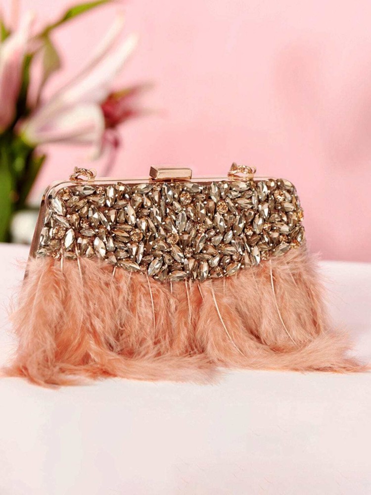 Stone coloured clutch on sale bag