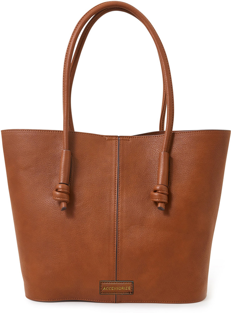 Buy ACCESSORIZE LONDON Women Orange Tote Tan Online Best Price in India Flipkart
