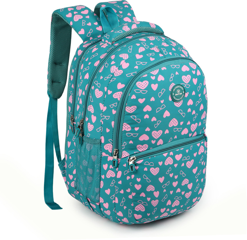 Flipkart HI SPEED Smart girl bags for school student bags backpack collage bags casual bags School Bag School Bag