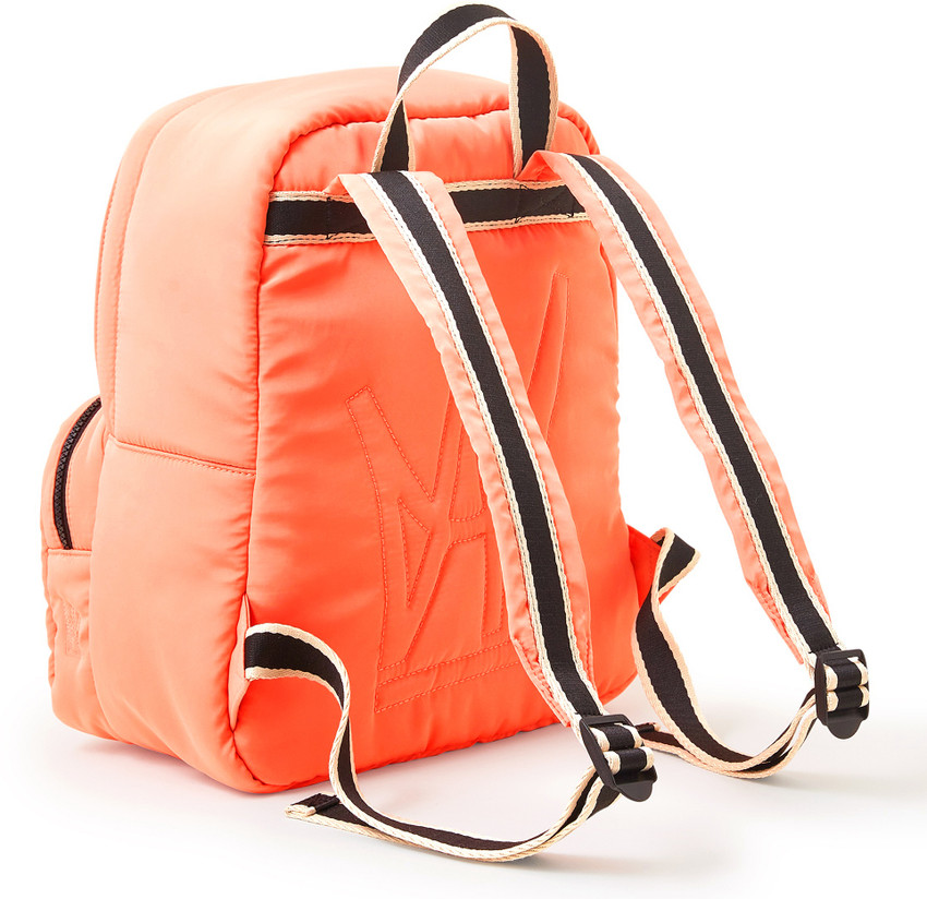 Orange pink backpack store