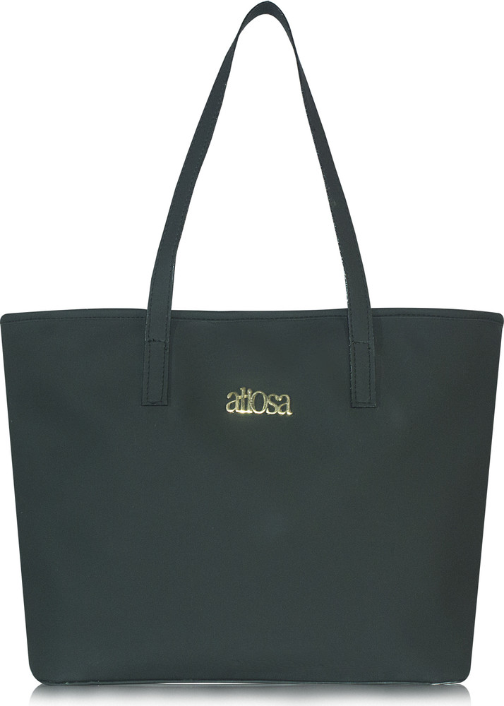 Flipkart aliosa Black Medium Size Women Handbag Ladies purse Waterproof Shoulder Bag Shoulder Bag