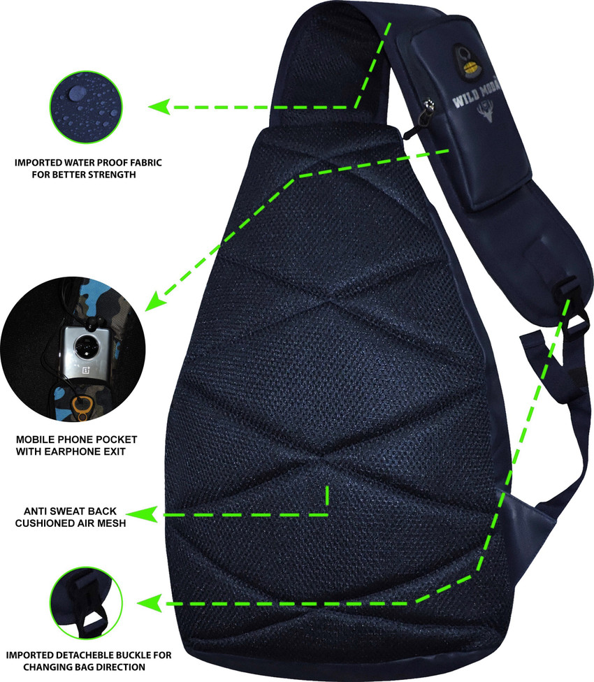 Cross back backpack top