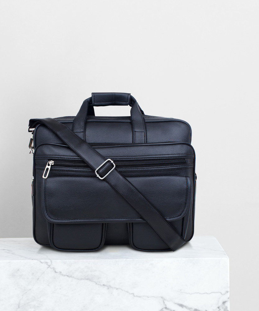 BumBart Collection Leatherette 15.6 inch Laptop Sholder Office Bag for Men 40 x 30x 16CM Waterproof Messenger Bag